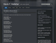 Tablet Screenshot of kevinfkelleher.com
